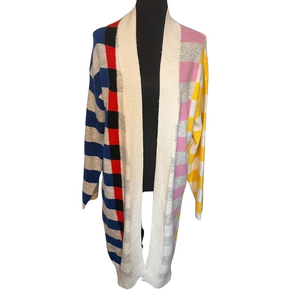 Lego X Target Color Block Womens Sweater Sz M Cozycore Kidcore Casual Soft Long